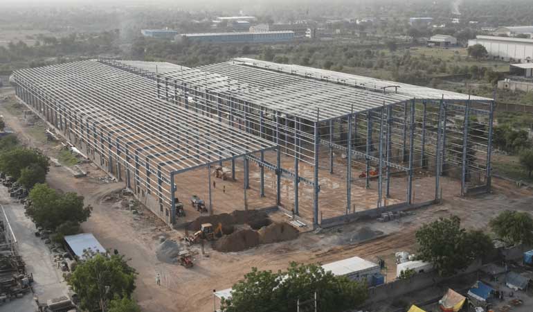 PEB Industrial Shed in Indore