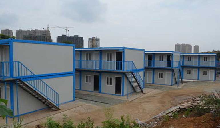 worker dormitory in Rajasthan