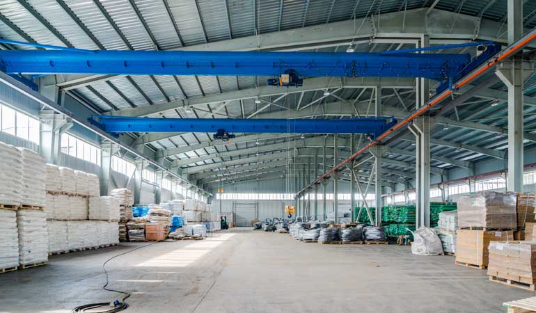 Prefabricated Factory Shed in India